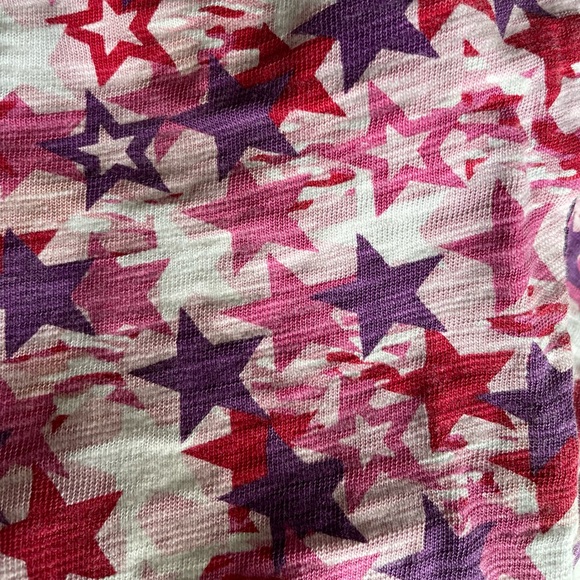 American Girl, CUTE multicolored star pattern joggers, with pockets, drawstring - Picture 4 of 7